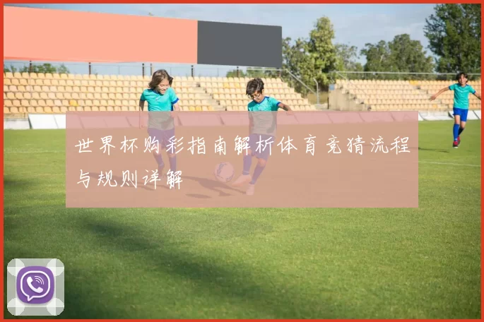 世界杯购彩指南解析体育竞猜流程与规则详解