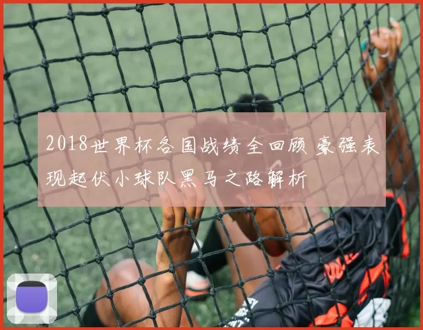 2018世界杯各国战绩全回顾 豪强表现起伏小球队黑马之路解析
